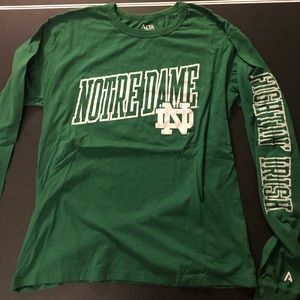 Notre Dame Long Sleeve Shirt